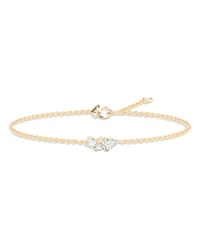 Shahla Karimi from the Luxe Collection Certified Lab Grown Diamond Mixed Cut Mosaic Gaudi Cluster Link Bracelet