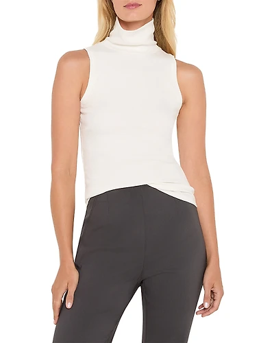 Nic+Zoe Perfect Knit Rib Turtleneck Tank