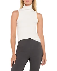 Nic+Zoe Perfect Knit Rib Turtleneck Tank
