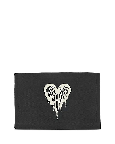 Allsaints Izzy Heart Clutch