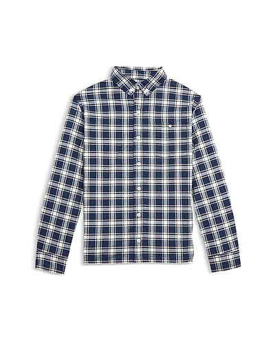 Reiss Boys' Plaid Shirt