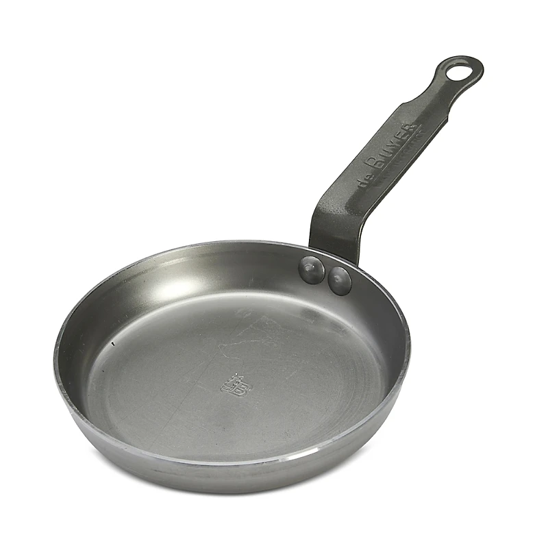 de Buyer Mineral B 5.5 Carbon Steel Egg & Pancake Pan