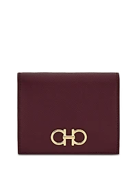 Ferragamo Gancini Compact Leather Wallet