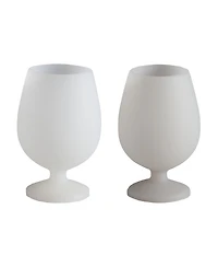 porter green Stemm Silicone Unbreakable Wine Glasses