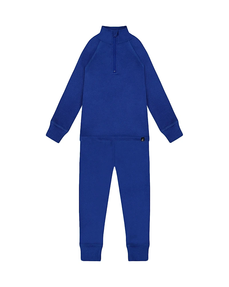 Deux par Unisex Two-Piece Thermal Underwear Set