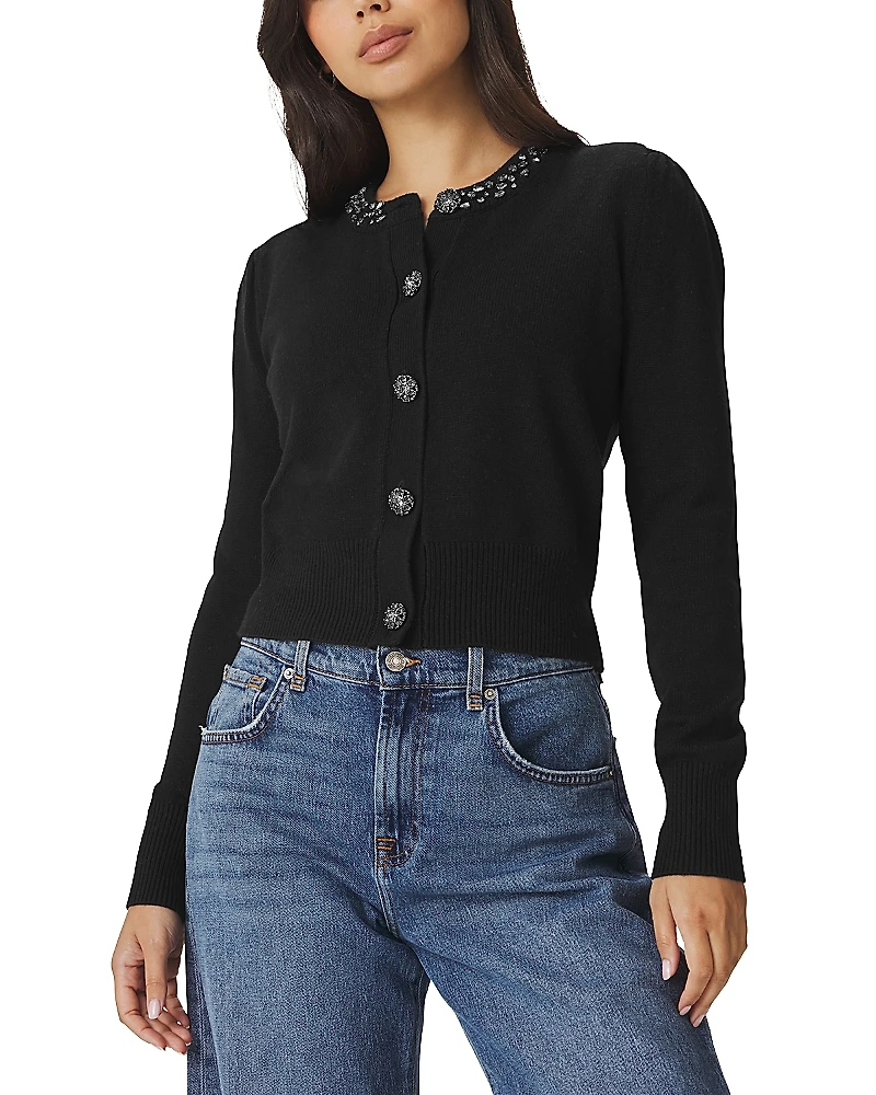 Splendid Montana Crewneck Cardigan Sweater