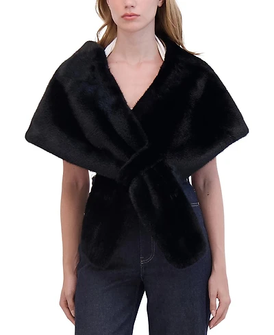 Lyla Grant Faux Fur Mink Stole