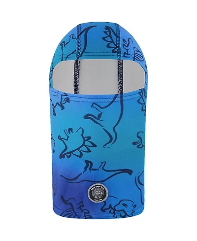 Deux par Boys' Brushed Jersey Balaclava Gradient Dinosaur - Little Kid, Big Kid