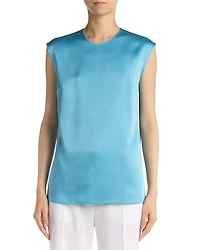 Stella McCartney Satin Sleeveless Top