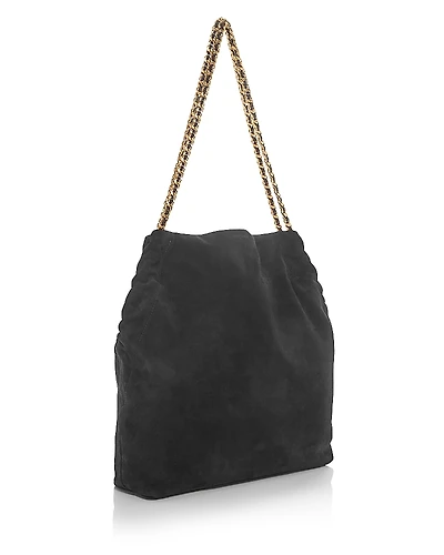 Veronica Beard Large Slouch Suede Shoulder Bag