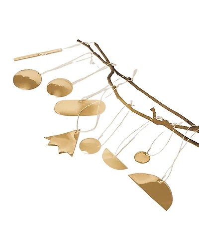 Fleck Abstract Ornaments - Set of 9