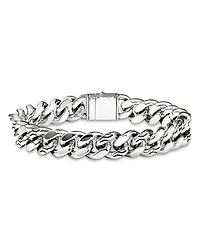 John Hardy Sterling Silver Chain Heavy Curb Link Chain Bracelet