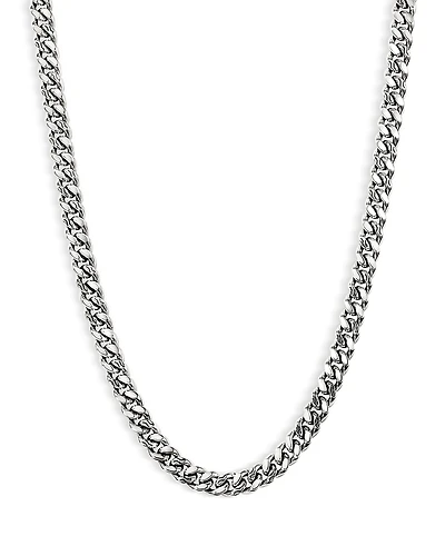 John Hardy Men's Sterling Silver Chain Curb Link Necklace