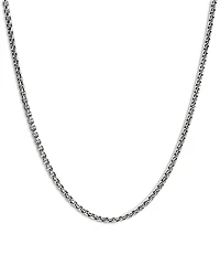 John Hardy Men's Sterling Silver Chain Box Link Necklace