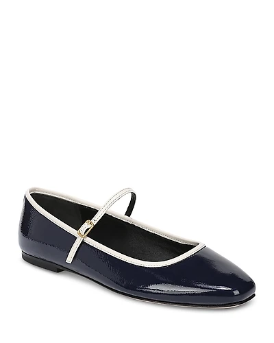 Veronica Beard Women's Ellie Mary Jane Flats