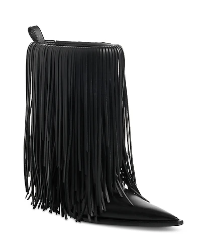 Balenciaga Women's Avenue Fringe Boots