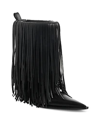 Balenciaga Women's Avenue Fringe Boots