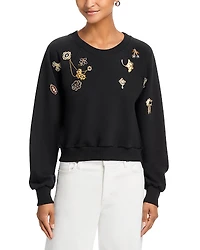 Cinq a Sept Jennifer Brooches Sweatshirt