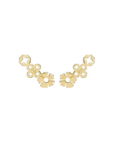 Tory Burch Flower Cluster Stud Earrings