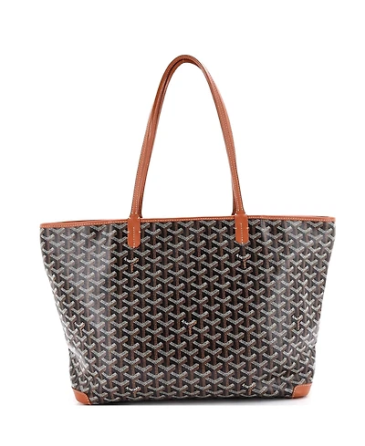 Pre-Owned Goyard Mm Artois Tote Coated Canvas
