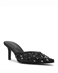 Steve Madden Women's Alexi Sequin Mesh Mules
