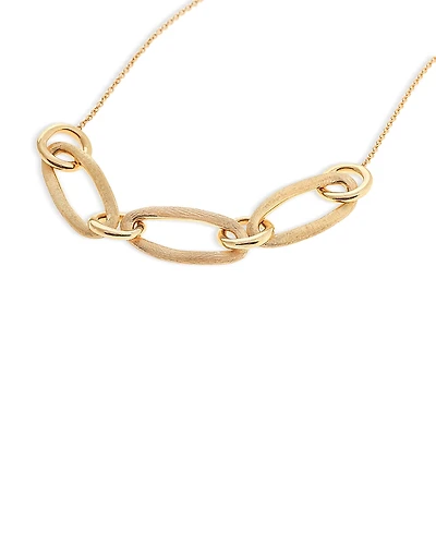 Marco Bicego 18K Yellow Gold Jaipur Gold Triple Link Collar Necklace, 16.5