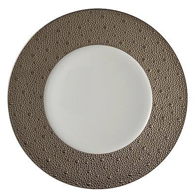 Bernardaud Ecume Platinum Salad Plate