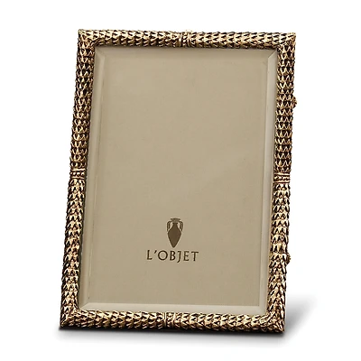 L'Objet Gold Scales Frame, 8 x 10