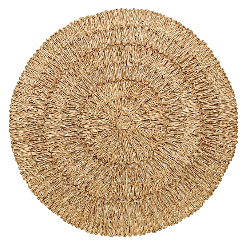 Juliska Straw Loop Round Placemat