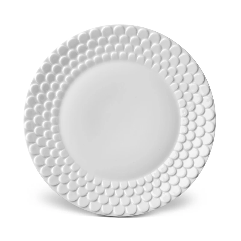L'Objet Aegean White Dessert Plate