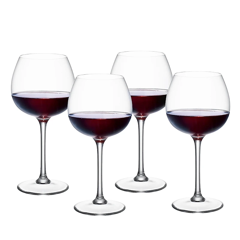 Villeroy & Boch Purismo Red Wine Full Bodied Glass, Set of 4