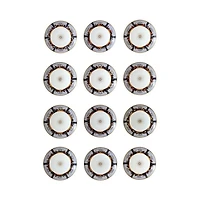 L'Art de la Table Last Supper Megaplex by Marco Brambilla Coupe Plates, Set of 12
