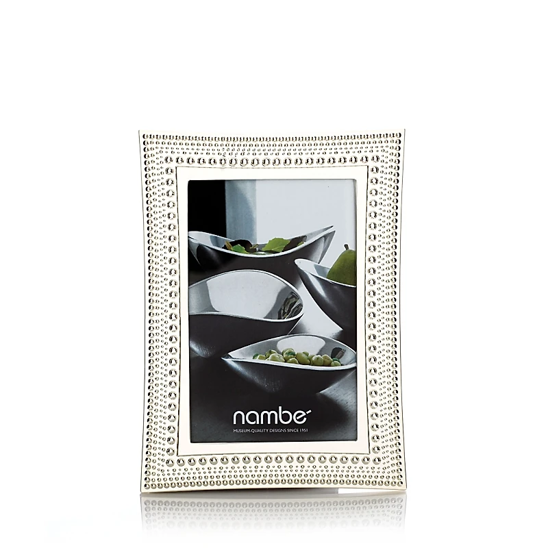 Nambe Beaded Frame, 4 x 6