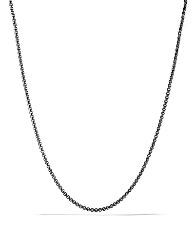 David Yurman Small Box Chain Necklace 2.7mm