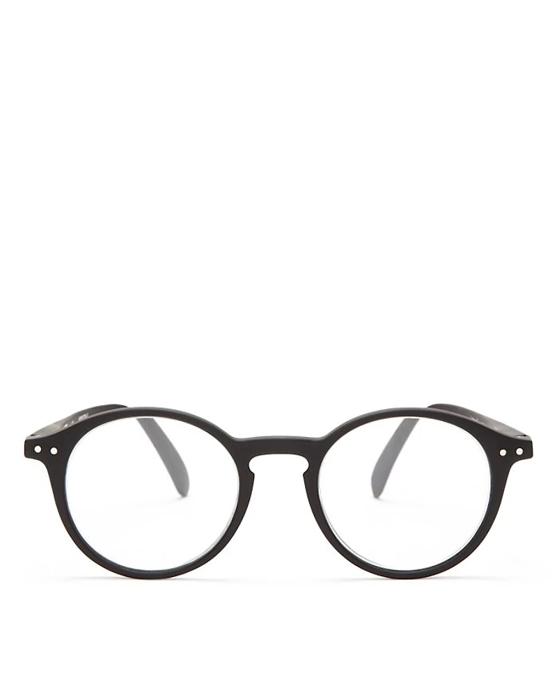 #D Round Reading Glasses, 46mm