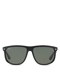 Ray-Ban Polarized Boyfriend Square Sunglasses, 60mm