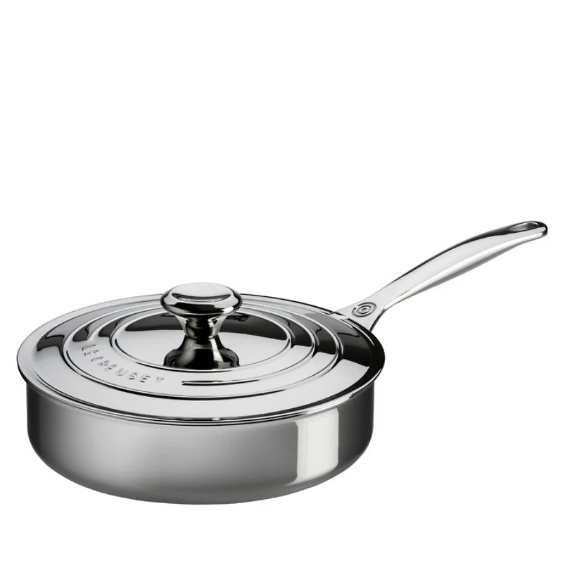 Stainless Steel 3-Quart Sauté Pan With Lid