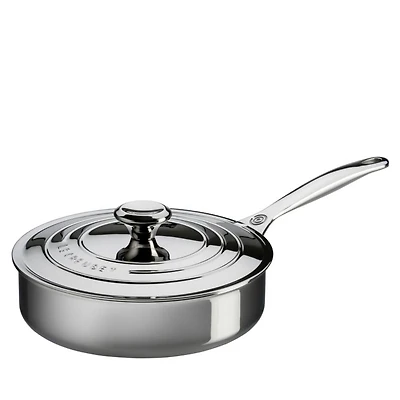 Stainless Steel 3-Quart Sauté Pan With Lid