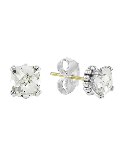 Sterling Silver Rittenhouse Prism White Topaz Stud Earrings