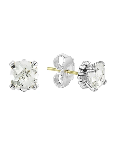 Lagos Sterling Silver Rittenhouse Prism White Topaz Stud Earrings