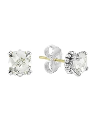Lagos Sterling Silver Rittenhouse Prism White Topaz Stud Earrings