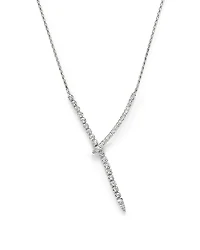 Diamond Y Necklace