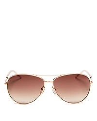 Brow Bar Aviator Sunglasses
