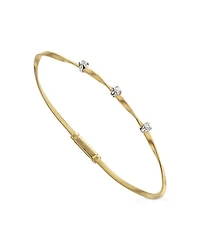 Marrakech Bracelet 18K Gold with Diamonds, .15 tcw