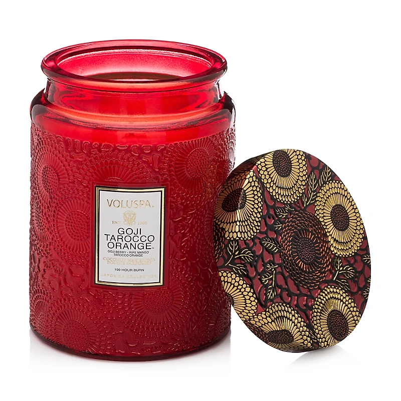 Voluspa Goji Tarocco Orange Large Jar Candle 18 oz.