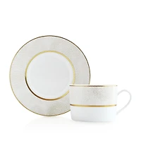 Bernardaud Sauvage White Tea Saucer