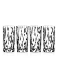 Orrefors City Highball Glass, Set of 4