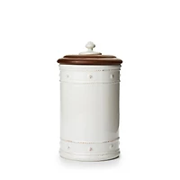 Juliska Berry & Thread Canister with Wooden Lid