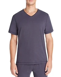 Daniel Buchler Peruvian Pima Cotton V-Neck Lounge Tee