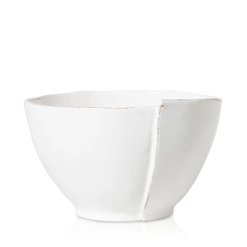 Vietri Lastra White Deep Serving Bowl